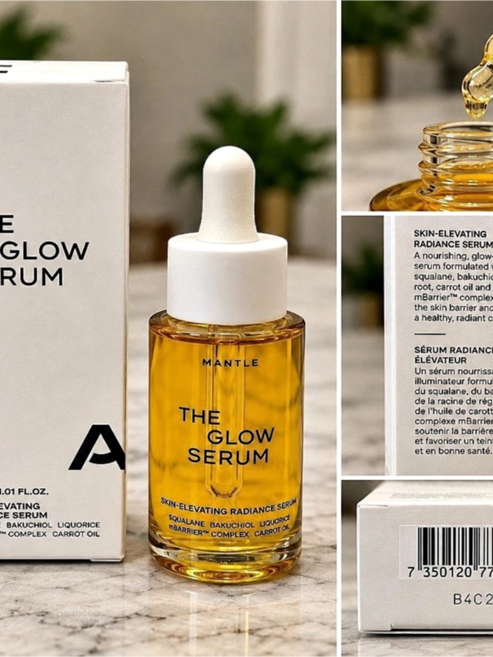 Mantle The Glow Serum Skin-Elevating Radiance Serum